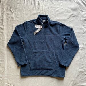 32 Degrees Men's Blue Quarter Zip fleece